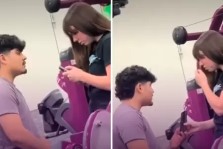 Revel� infidelidad de su novio en pleno gimnasio.