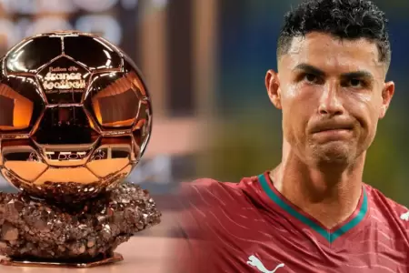 Cristiano Ronaldo lleva ventaja para ganar el Bal�n de Oro.
