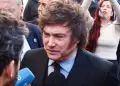 Javier Milei insulta a reportera espa�ola que le hizo una pregunta inc�moda en su visita a Madrid
