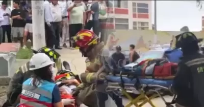 Los heridos recibieron atenci�n m�dica inmediata.