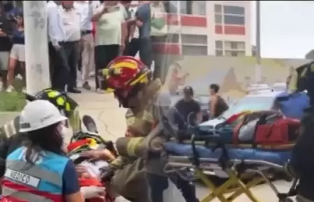 Los heridos recibieron atenci�n m�dica inmediata.