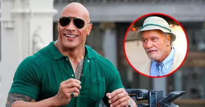Dwayne Johnson en un papel de 70 a�os.