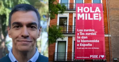 Pedro S�nchez lanza el lema "Zurdo y orgulloso".