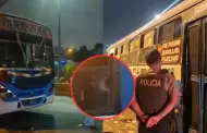 Rímac: presuntos extorsionadores atacan a balazos a bus de la empresa Nuevo Perú y conductor sale ileso
