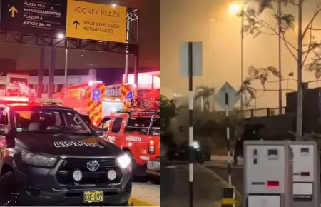 Incendio en el Jockey