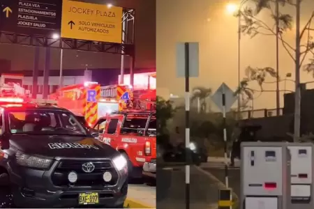 Incendio en el Jockey
