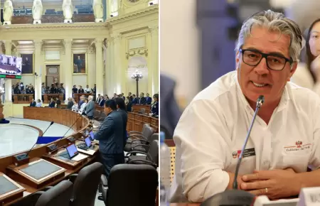 Ministro de Vivienda califica de "mezquindad" la aprobaci�n de facultades