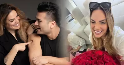 Deyvis Orosco sorprende a Cassandra S�nchez