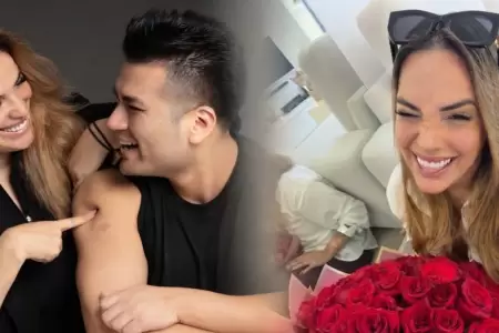 Deyvis Orosco sorprende a Cassandra S�nchez