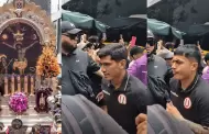 Plantel de Universitario visitó Las Nazarenas y participó de misa ofrecida al Señor de los Milagros