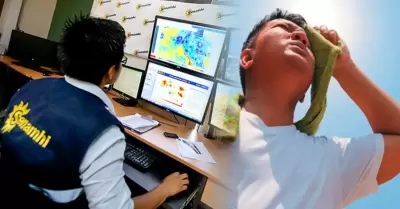 La entidad alert� que las temperaturas incrementar�an.