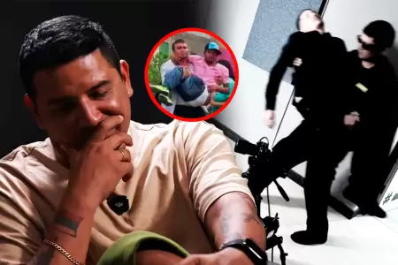 Exfutbolista fue sorprendido con broma de su compa�ero.