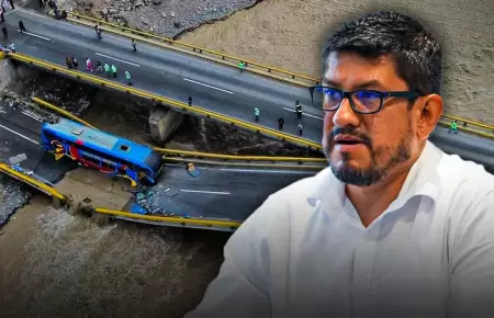 Ministro propone colocar puentes modulares ante emergencias.