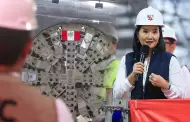 Línea 2 del Metro de Lima y Callao: Keiko Fujimori destaca culminación de excavaciones del primer tren subterráneo