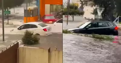 Intensas lluvias en Ecuador causaron inundaciones.