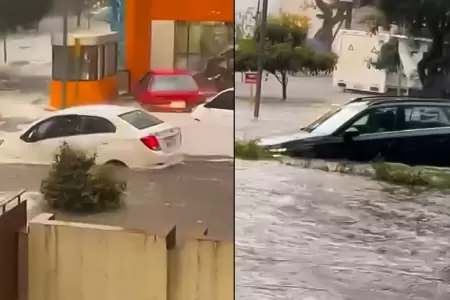 Intensas lluvias en Ecuador causaron inundaciones.