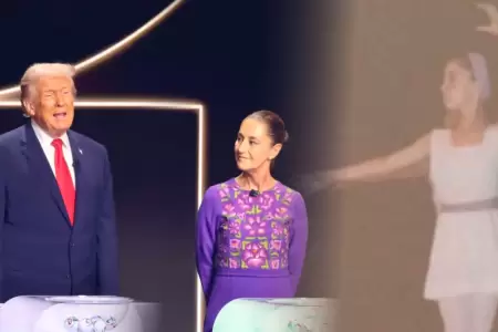 Trump hablo sobre el pasado de Sheinbaum.