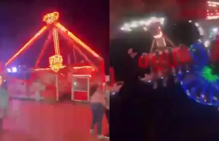 Accidente en juego mec�nico en M�xico deja una joven fallecida.