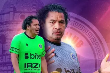 Santiago Acasiete presentado como nuevo entrenador de FC Cajamarca.