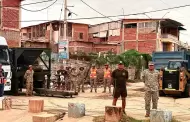 Respuesta ante lluvias: Ej�rcito culmina evacuaci�n de aguas empozadas en calles de Tumbes