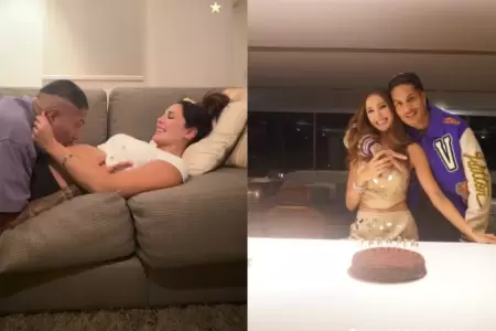 Ana Paula disfruta su embarazo con Paolo Guerrero