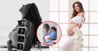 Silvia Cornejo dio a luz a su segundo hijo con Jean Paul Gabuteau