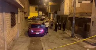 Balean a taxista tras llegar a su casa en Ventanilla