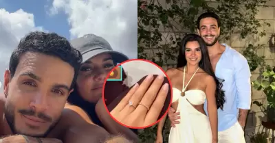Mario Irivarren y T�bata Su�rez cumplen un mes de relaci�n