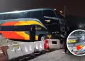 Anc�n: atacan a balazos a bus de la empresa Cruz del Sur en plena ruta y con pasajeros a bordo