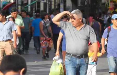 Lima podr�a alcanzar los 35 �C durante el verano