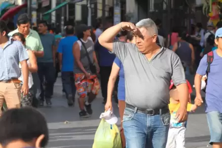 Lima podr�a alcanzar los 35 �C durante el verano