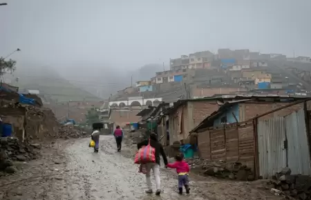 Preocupaci�n en Ticlio Chico por posibles lluvias y desprendimientos de rocas