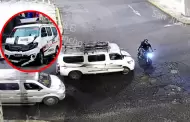 Tragedia en San Juan de Lurigancho: choque entre motocicleta y miniván deja dos fallecidos