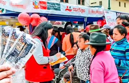 Contigo inicia pago de pensi�n de S/ 300 al padr�n V.