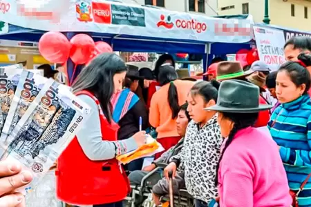 Contigo inicia pago de pensi�n de S/ 300 al padr�n V.