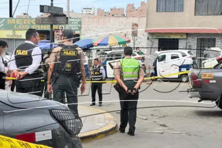 Hombre muere tras ataque armado frente a centro comercial en Chorrillos