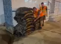 Calles de Tumbes amanecieron con sacos de arena colocados por el Ej�rcito para proteger casas ante lluvias
