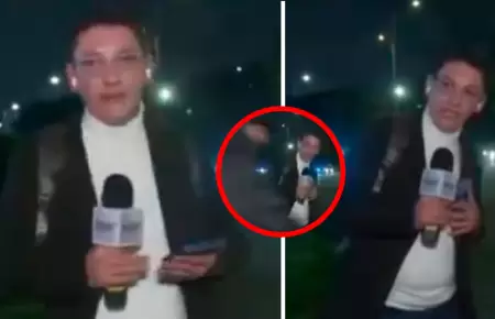 Periodista esquiv� dos intentos de robo.