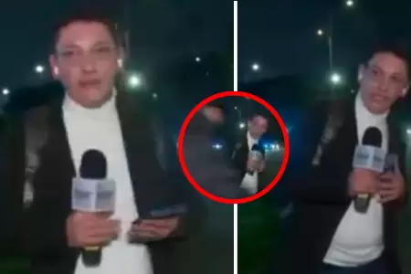 Periodista esquiv� dos intentos de robo.