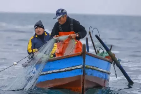 Pescadores artesanales afectados por emergencia clim�tica.