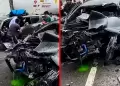 Dos fallecidos y seis heridos deja choque frontal en la Carretera Central, en Huarochir�