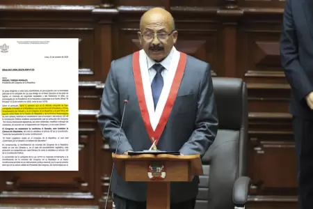 Oscar Reto pide medidas correctivas a Miguel Torres.