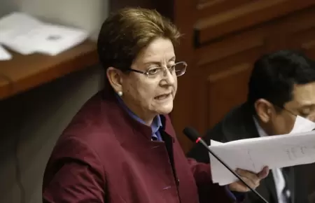 Senadora fujimorista critica iniciativa de Buen Gobierno