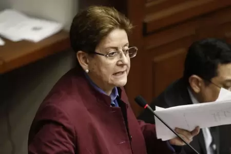 Senadora fujimorista critica iniciativa de Buen Gobierno