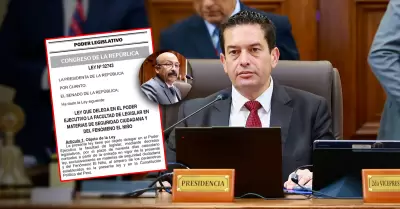 Asegur� que la publicaci�n de la norma esta dentro del marco normativo.