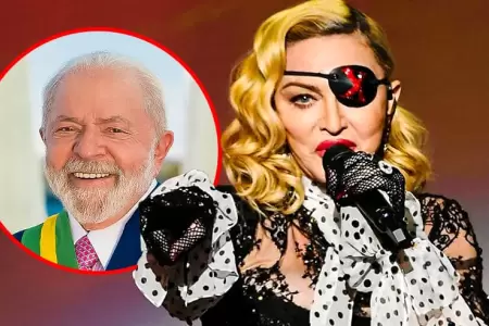 Madonna comparte mensaje de apoyo a Lula.