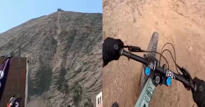 Circuito es conquistado en bicicleta por primera vez.