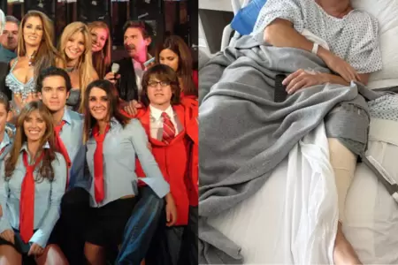 Actor de Rebelde genera preocupaci�n al ser operado por tercera vez