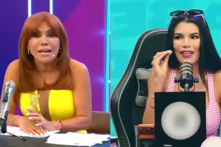 Magaly arremete contra los 'urracos', pero Magaly los defiende