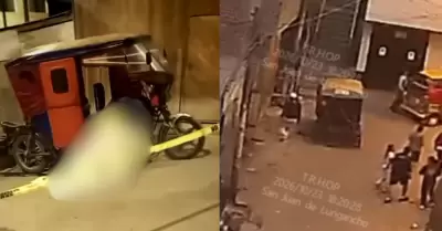 Asesinan a mototaxista en SJL